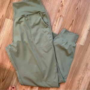 Sage Green High-Waisted Leggings